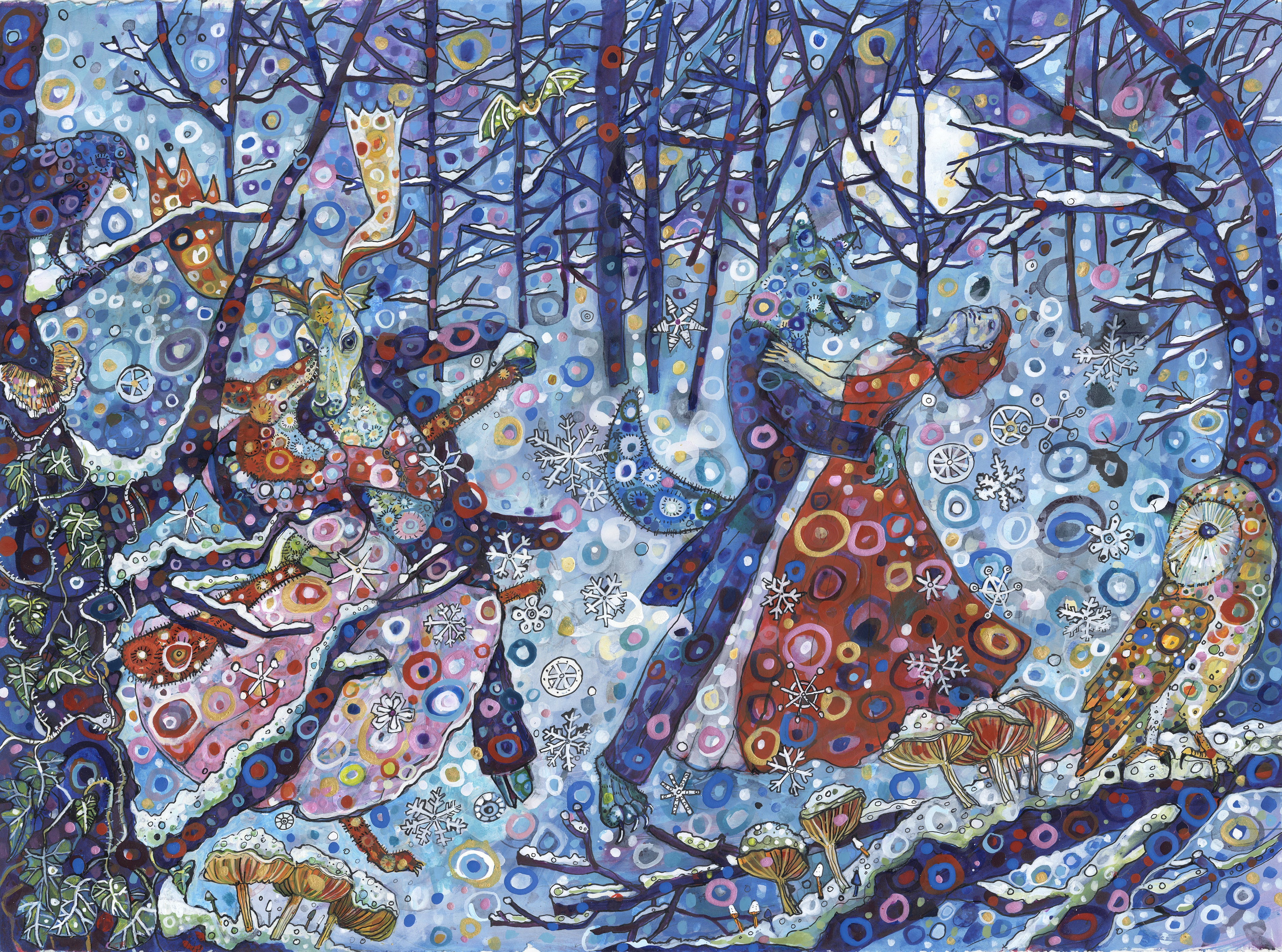 Midnight Waltz Canvas