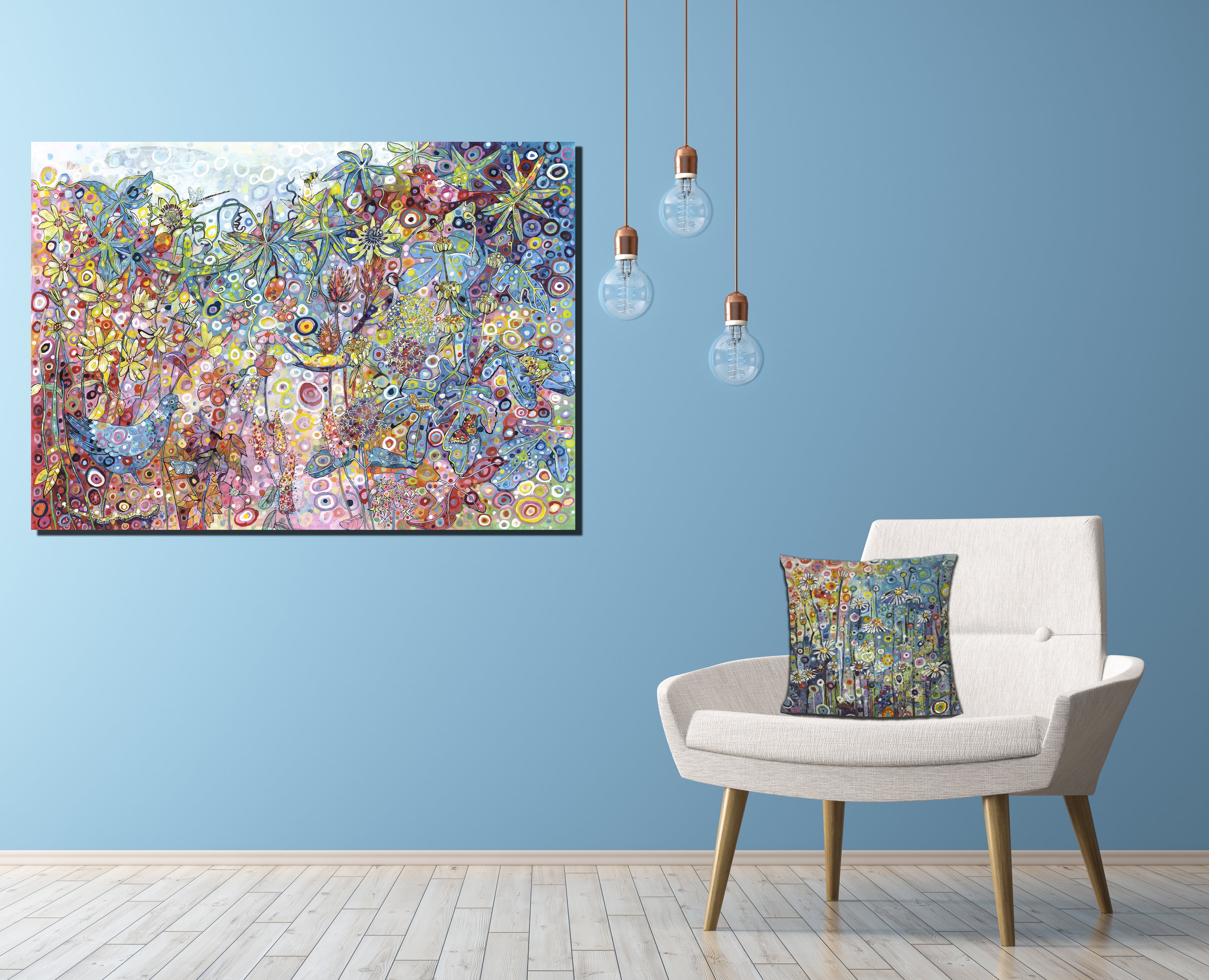 The Wildlife Garden Canvas