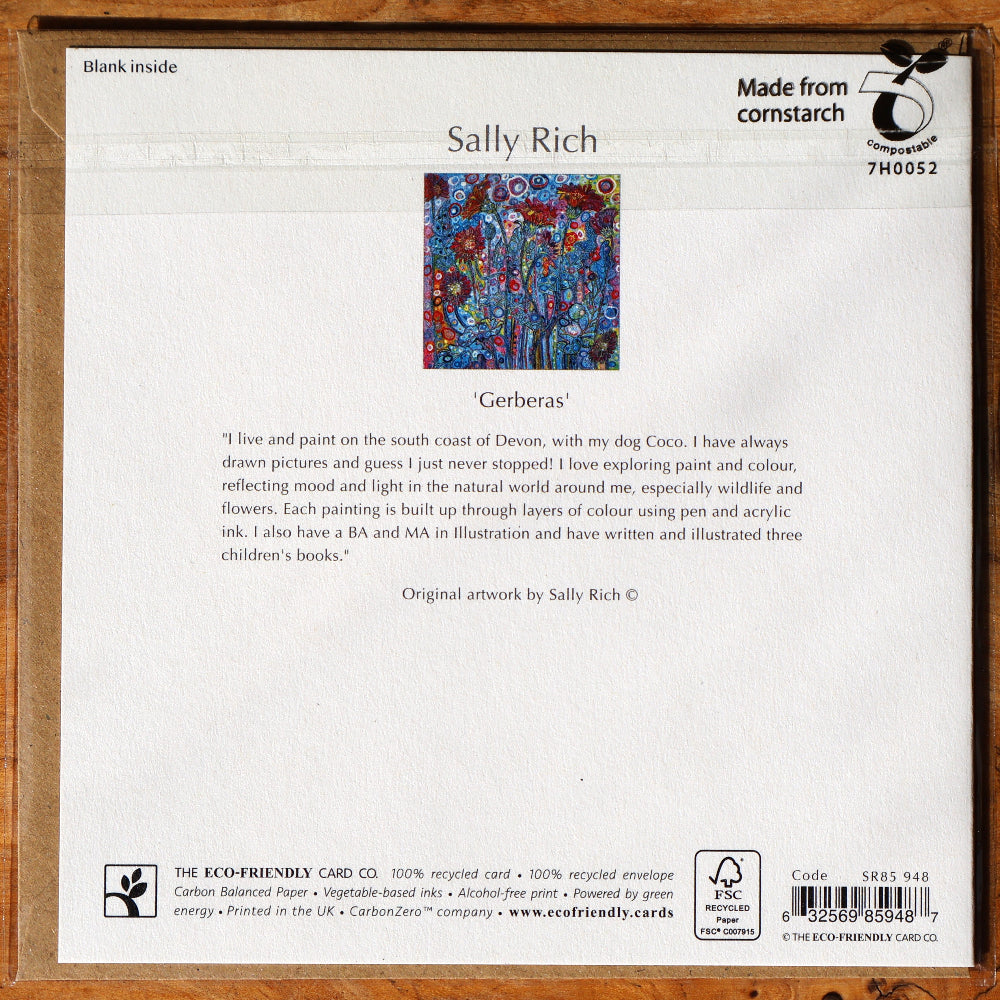 Gerberas Card