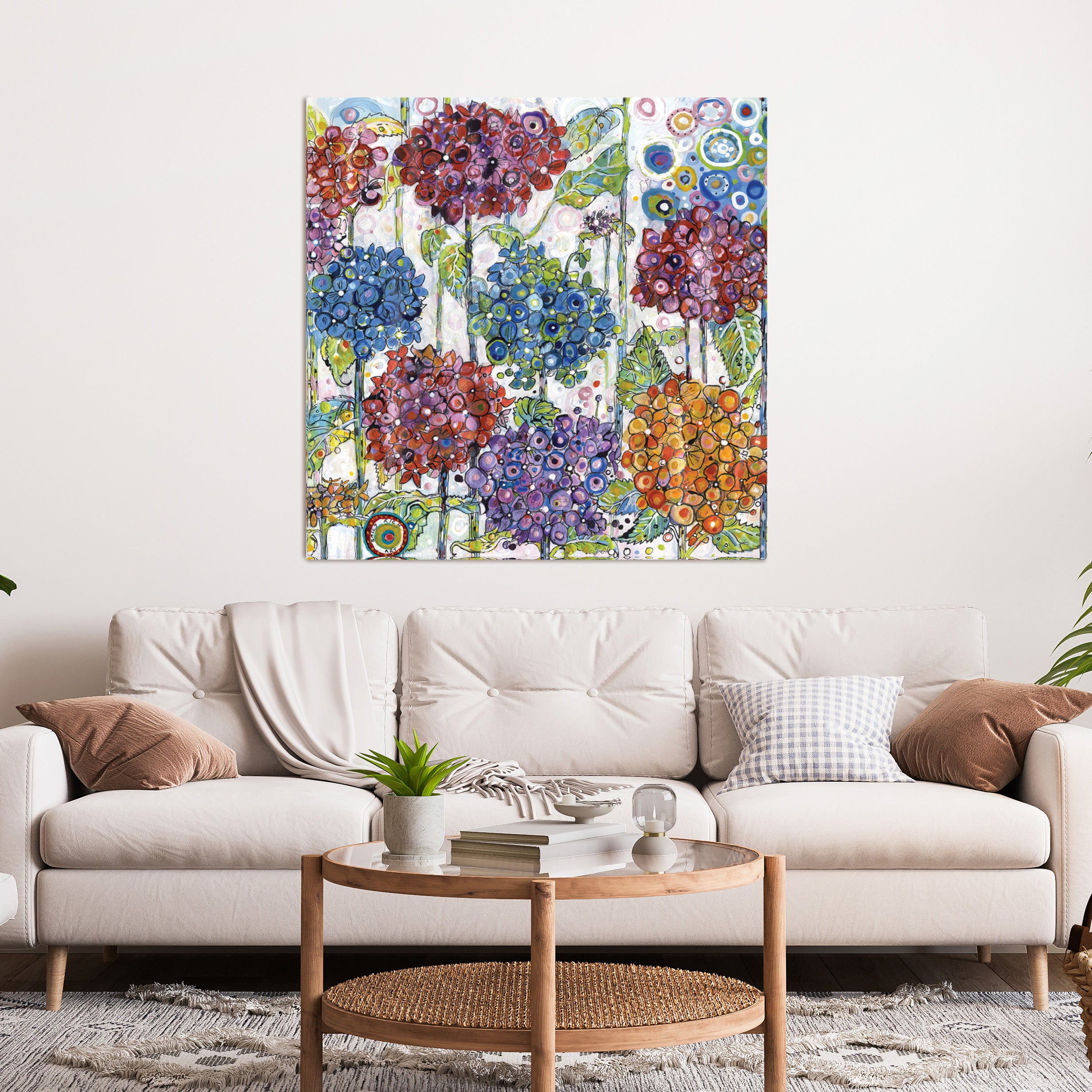 Hydrangeas Canvas