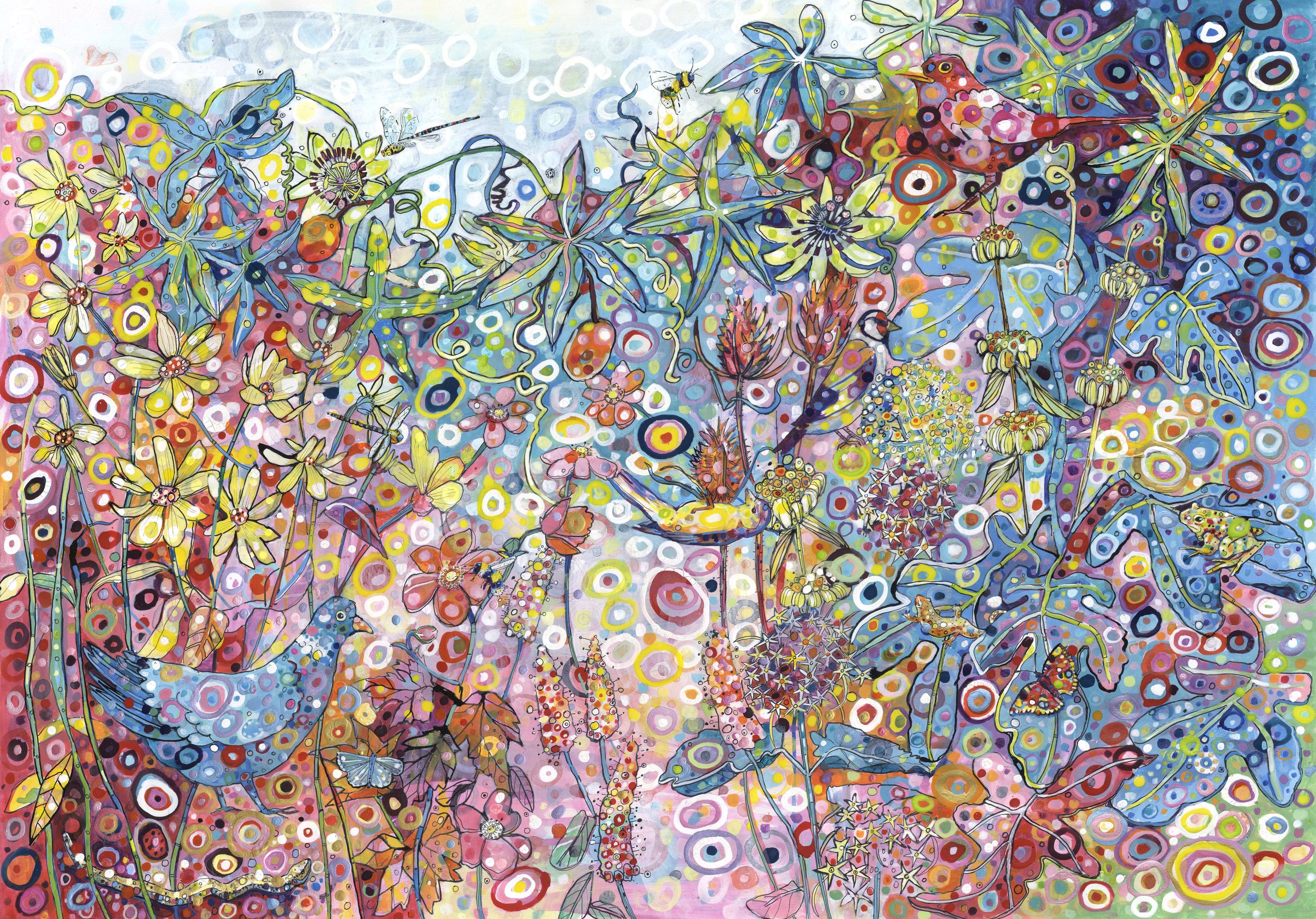 The Wildlife Garden Canvas