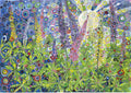 Dawn in the Lupins Canvas