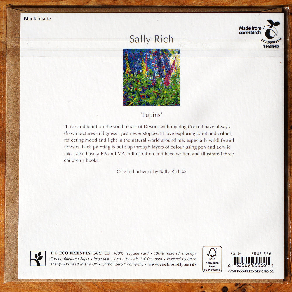Lovely Lupins Card