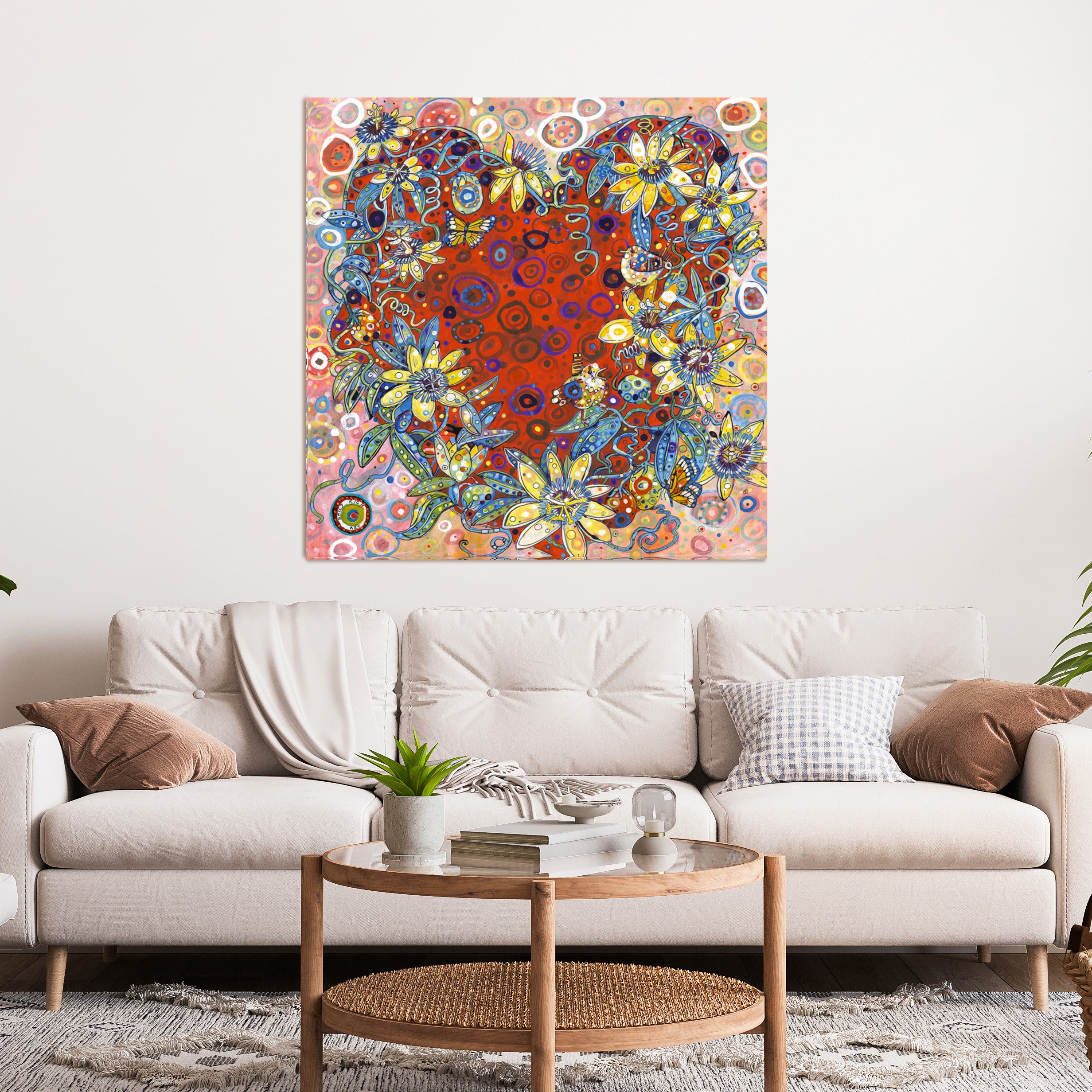 Passion Flower Canvas