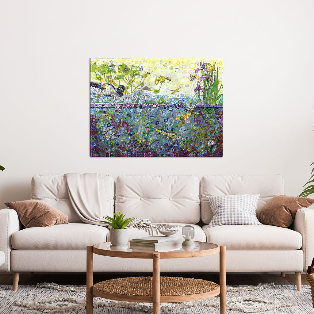 Pond Life Canvas