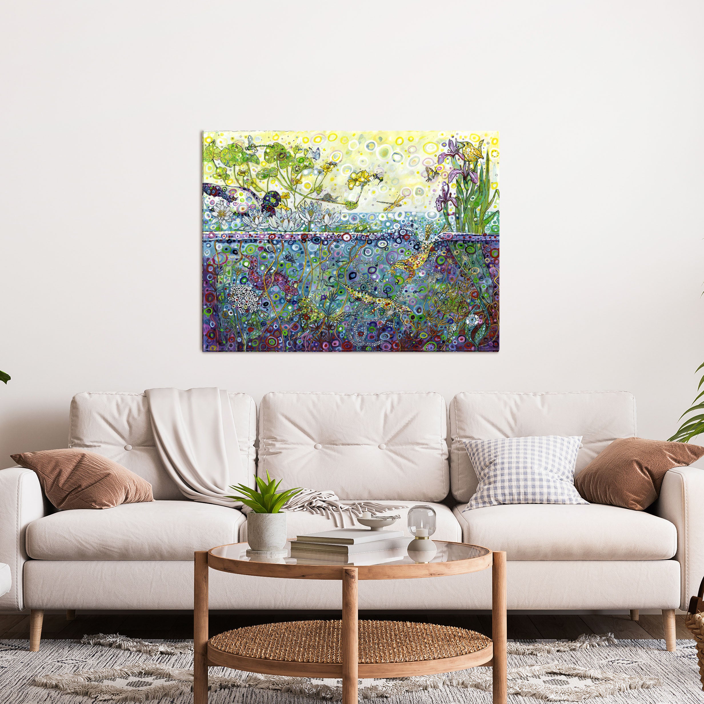 Pond Life Canvas