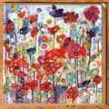 Red Poppies Card