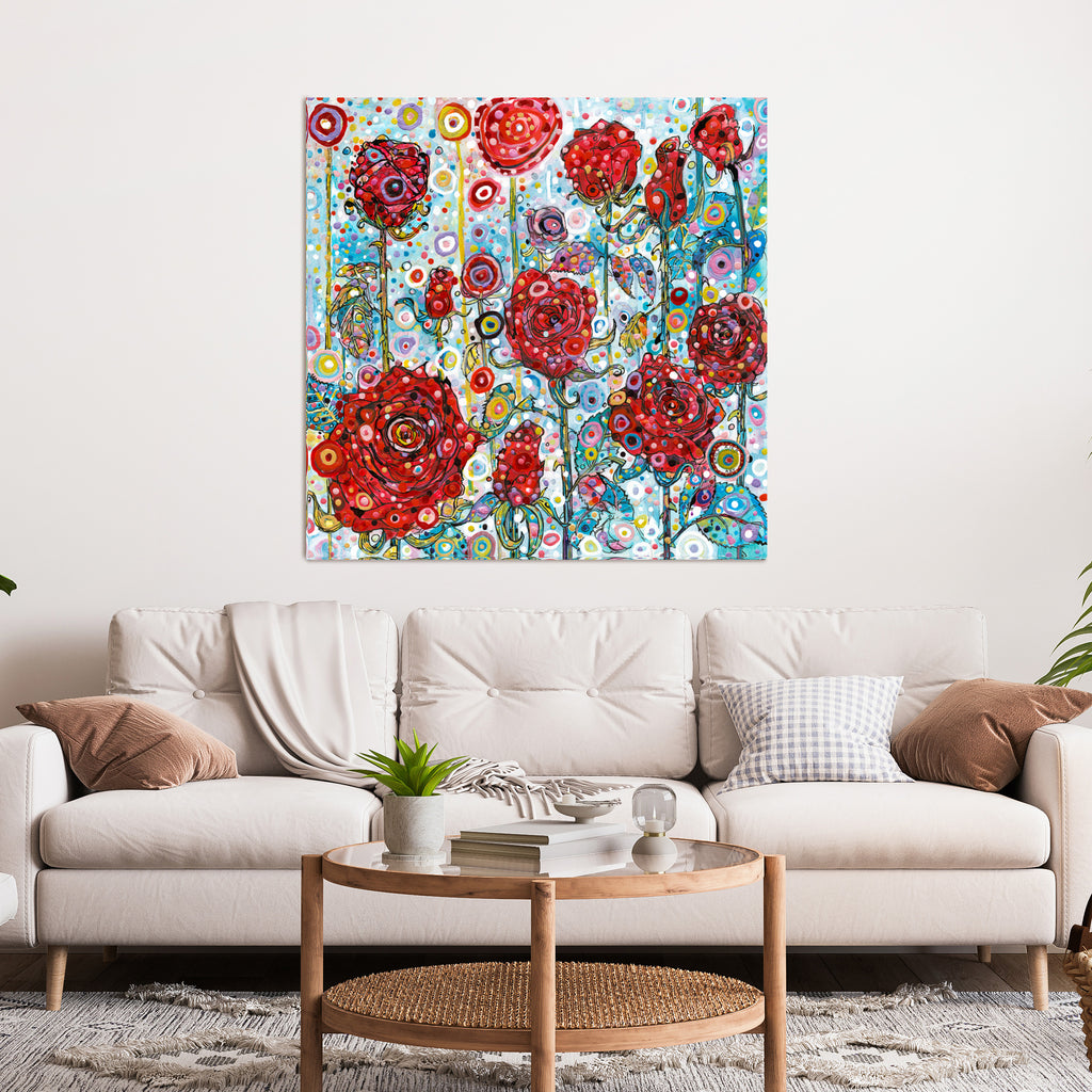 Red Roses Canvas