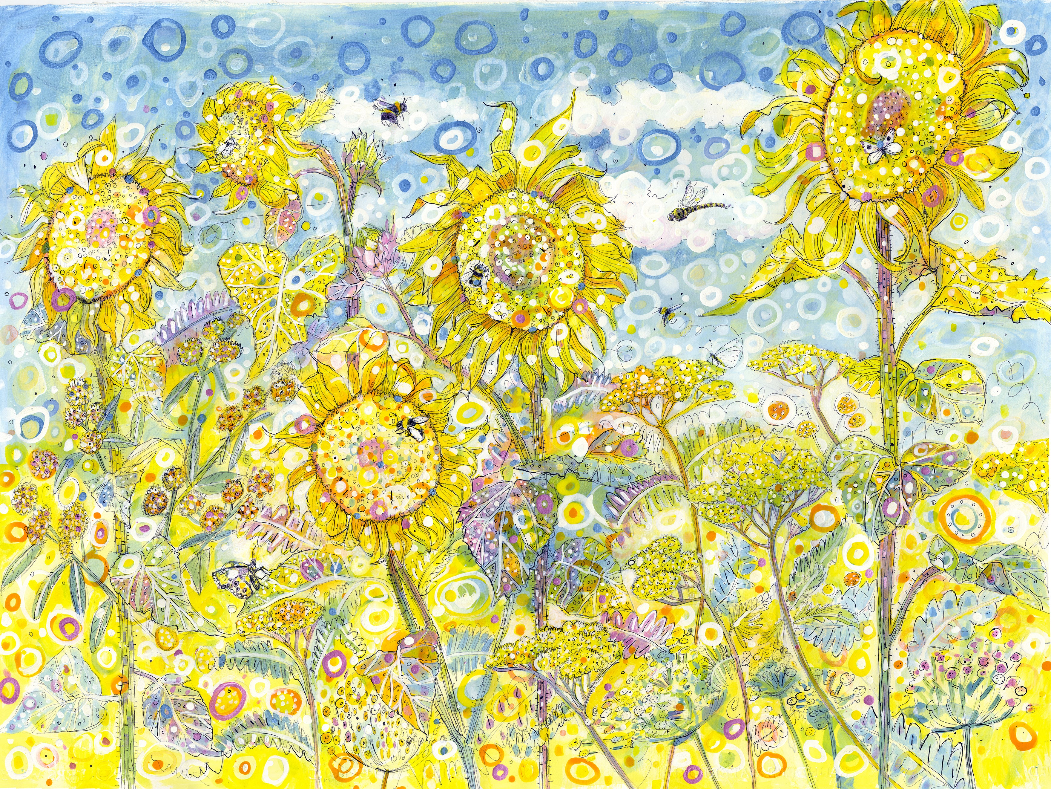 Summer Sunflowers Canvas