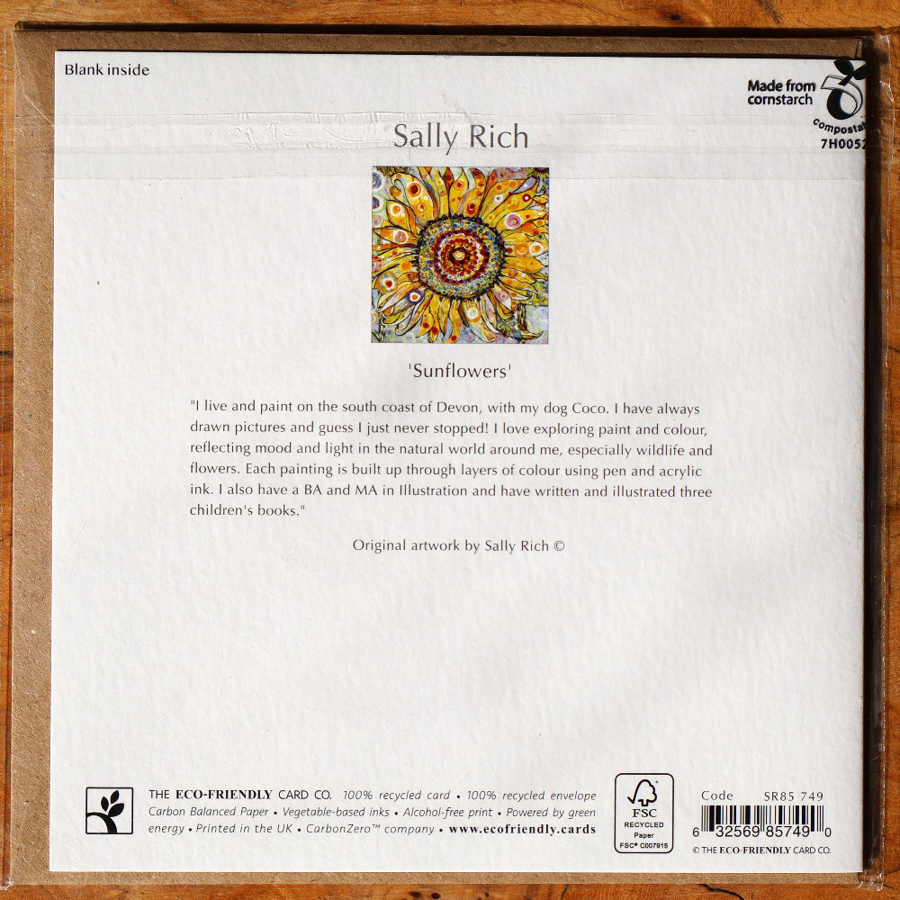 Sunflower Card