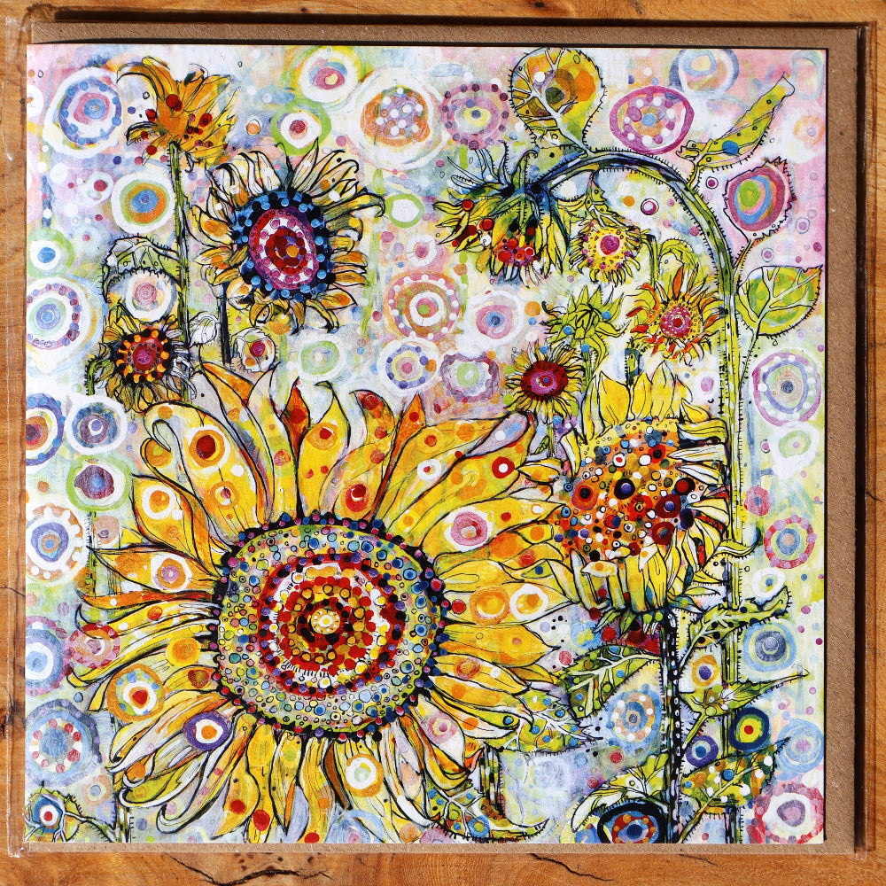 Sunflower Card