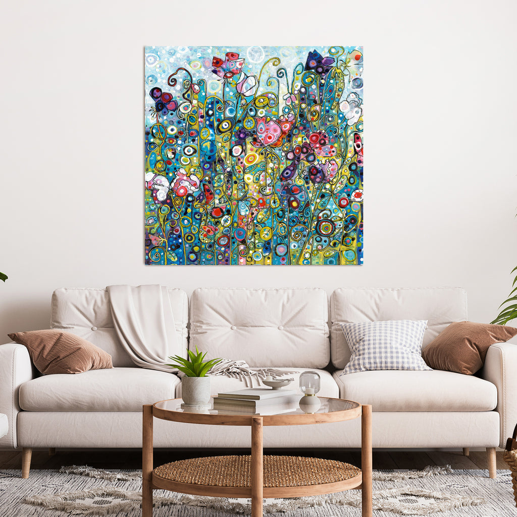 Sweet Peas Canvas