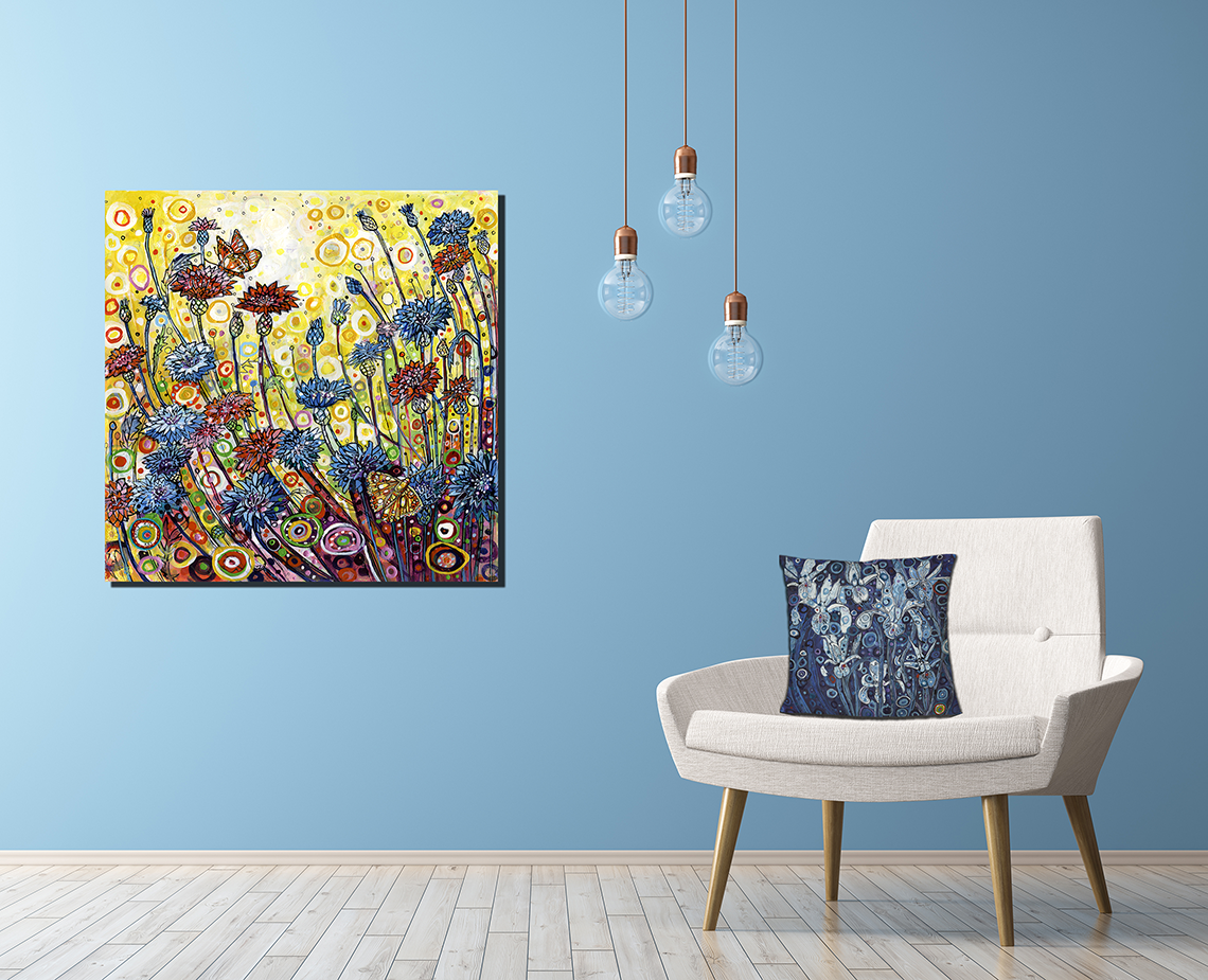 Cornflowers Canvas