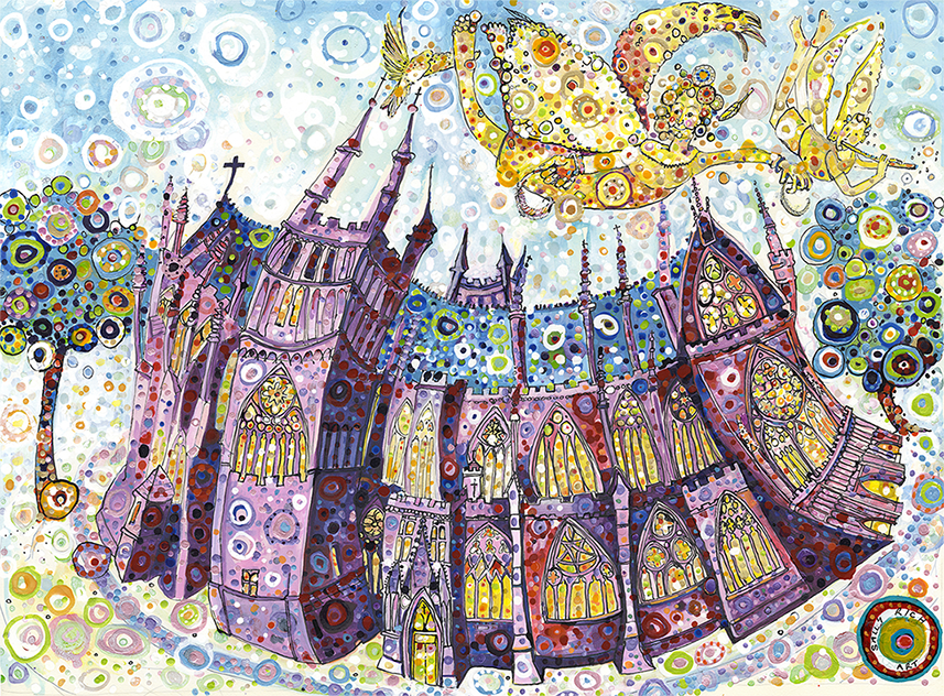 Exeter Cathedral Canvas