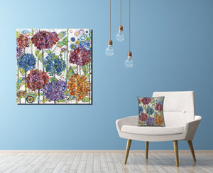 Hydrangeas Canvas