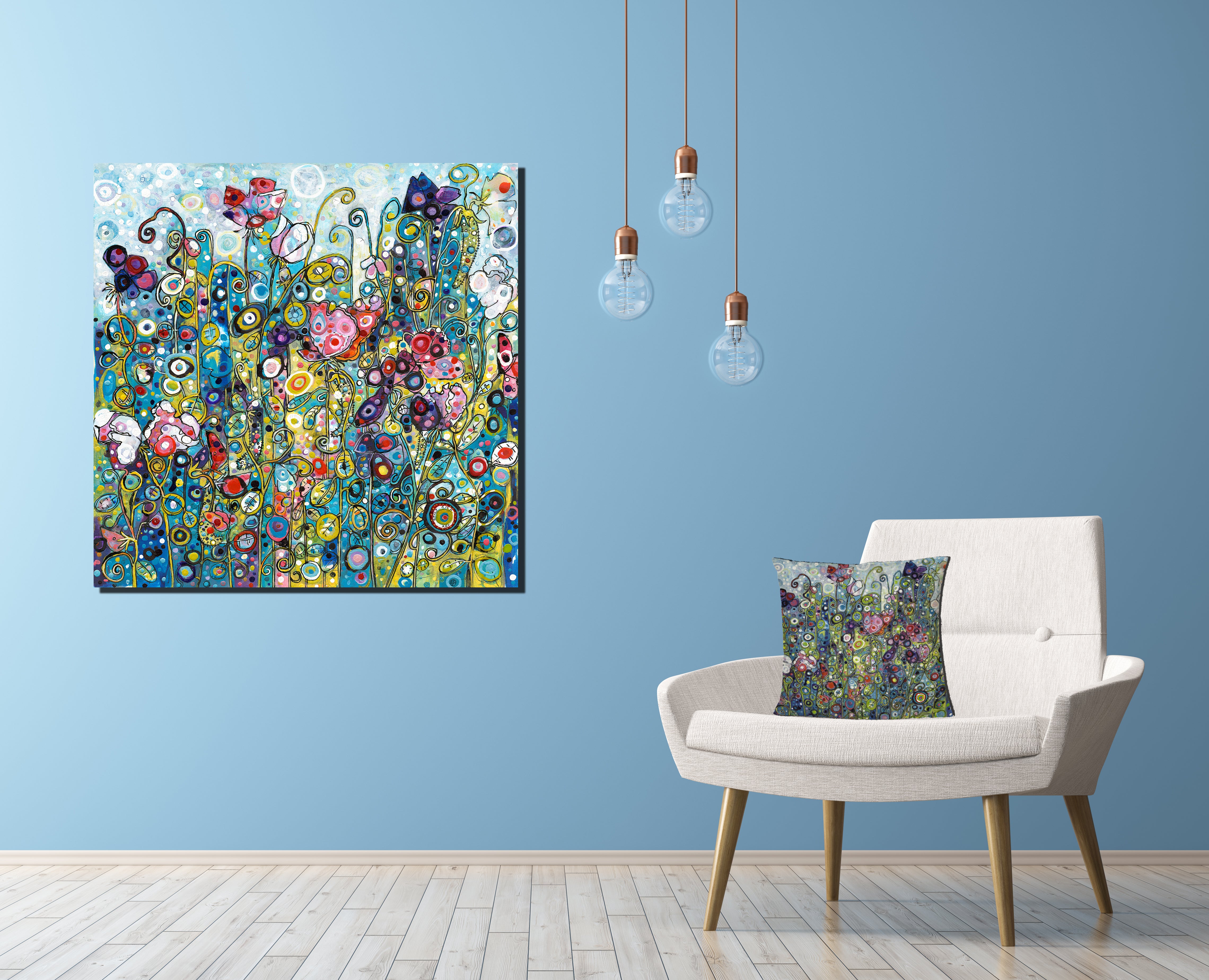 Sweet Peas Canvas