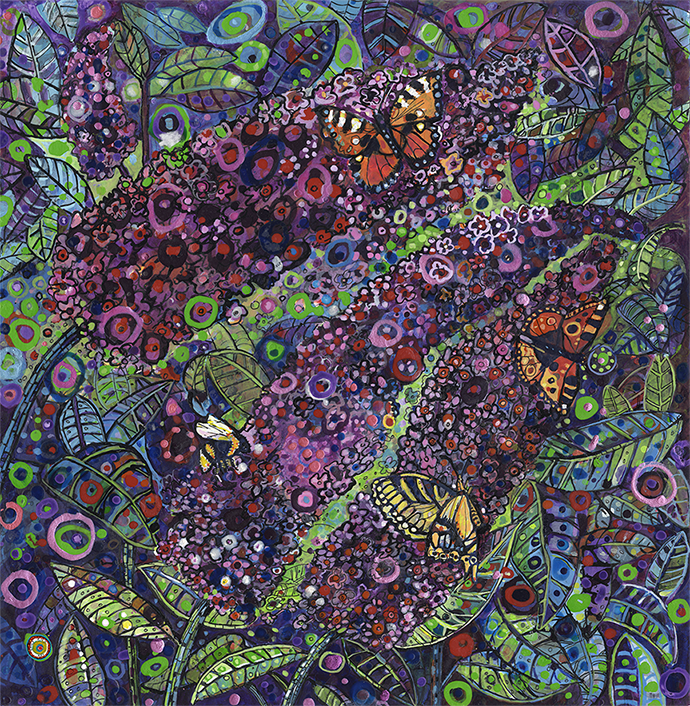 Buddleia Canvas