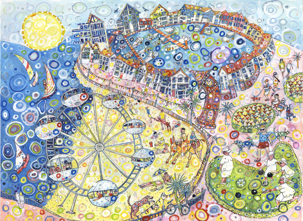 Exmouth Seafront Canvas