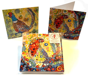 Christmas Card Collection - Robin & Pheasant